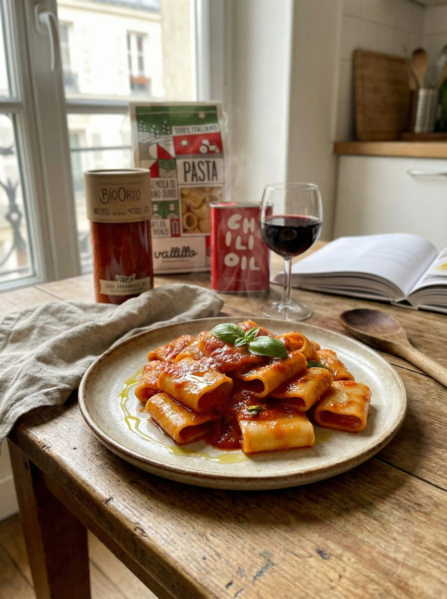 Spicy Tomato Pasta