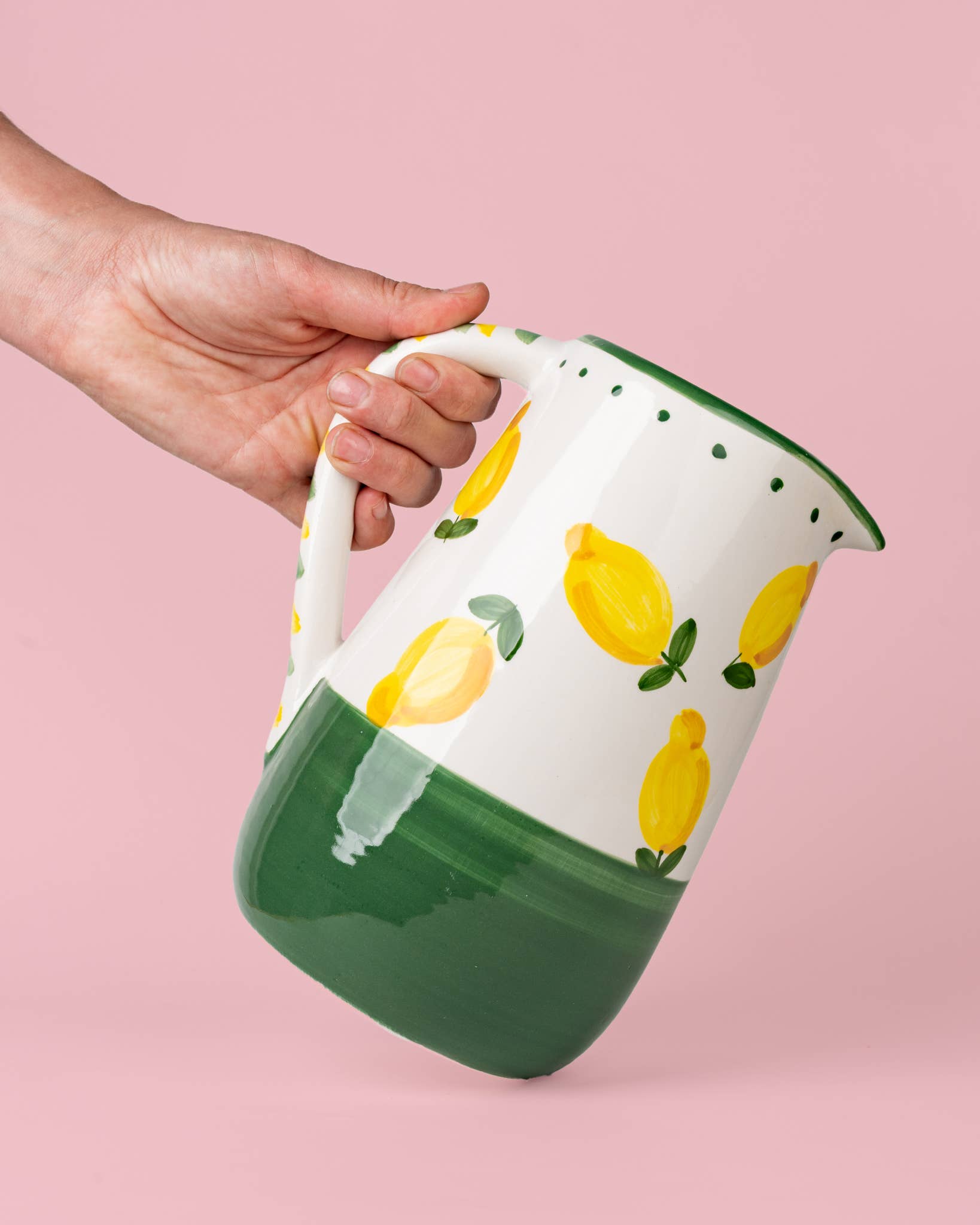 Ceramic Pitcher 21 cm — Limone