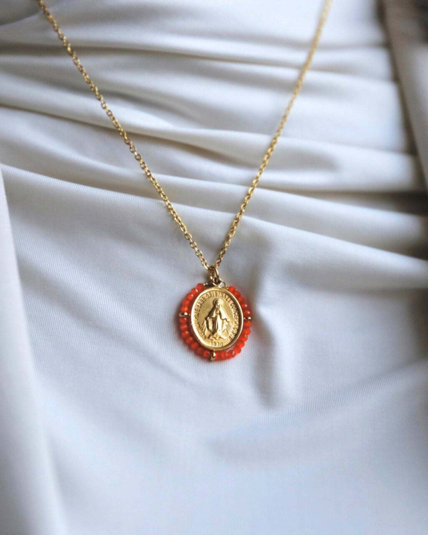 Santa Maria Precious — Necklace Orange