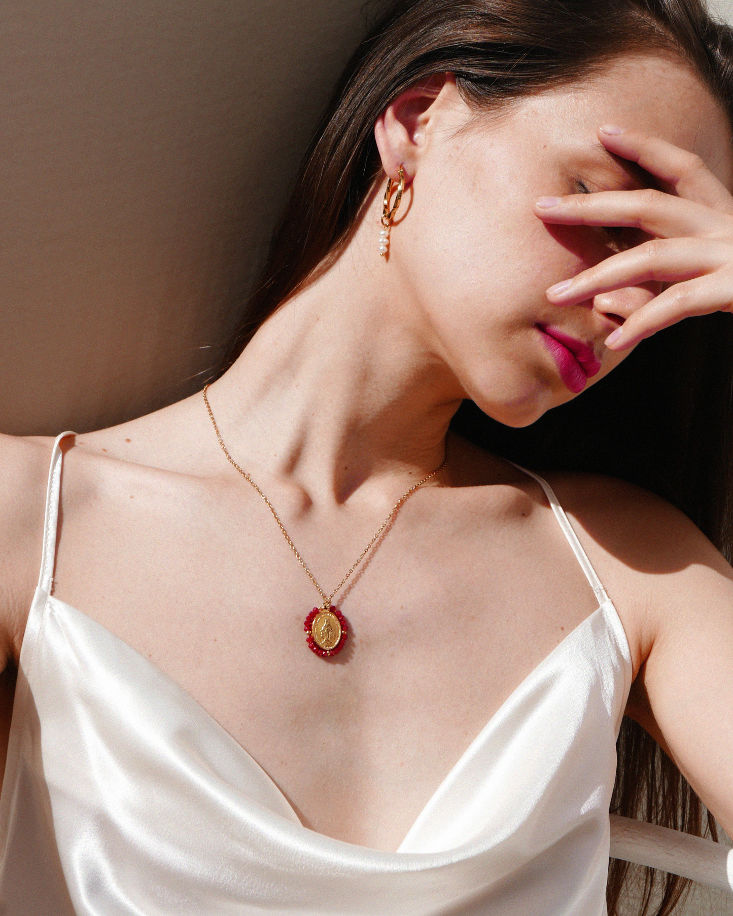 Santa Maria — Necklace Red