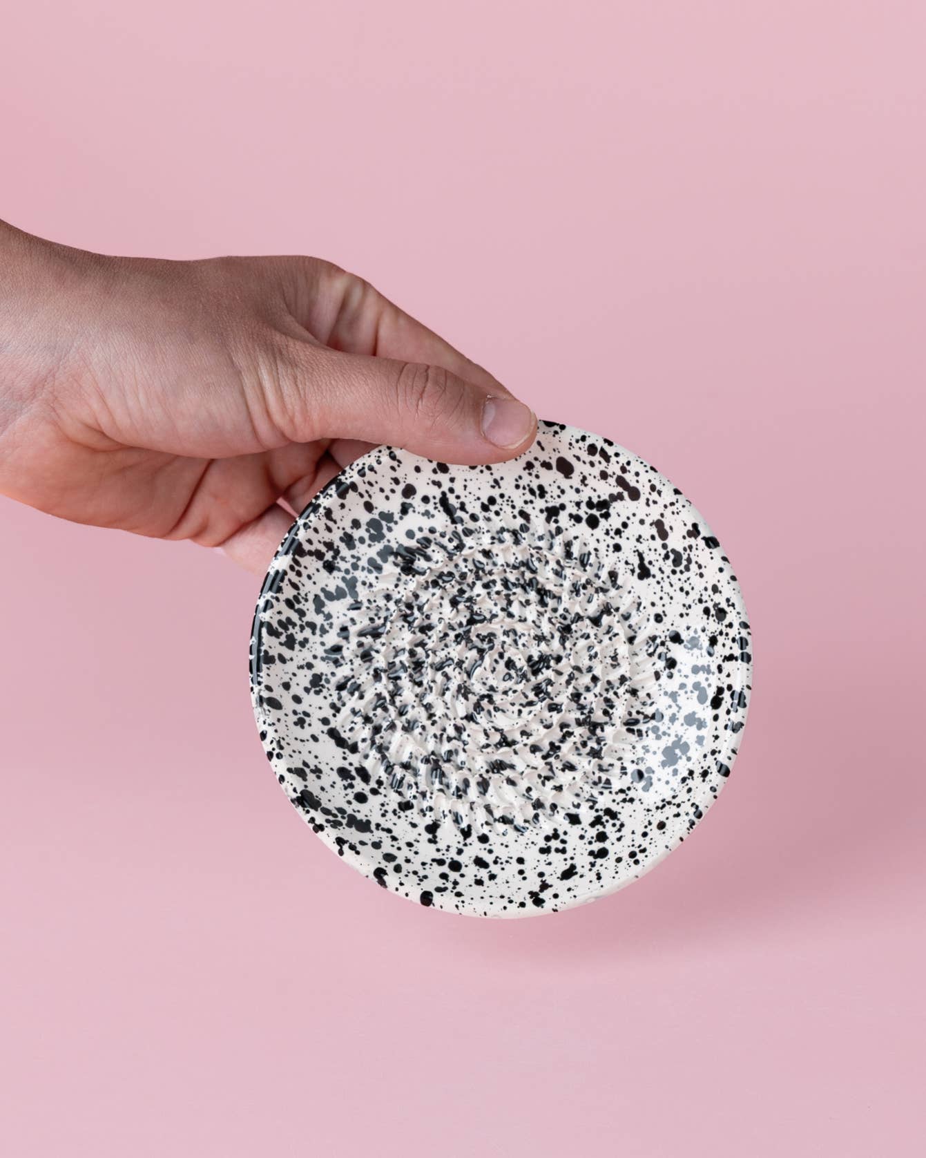 Small Ceramic Garlic Grater Plate — Galaxia