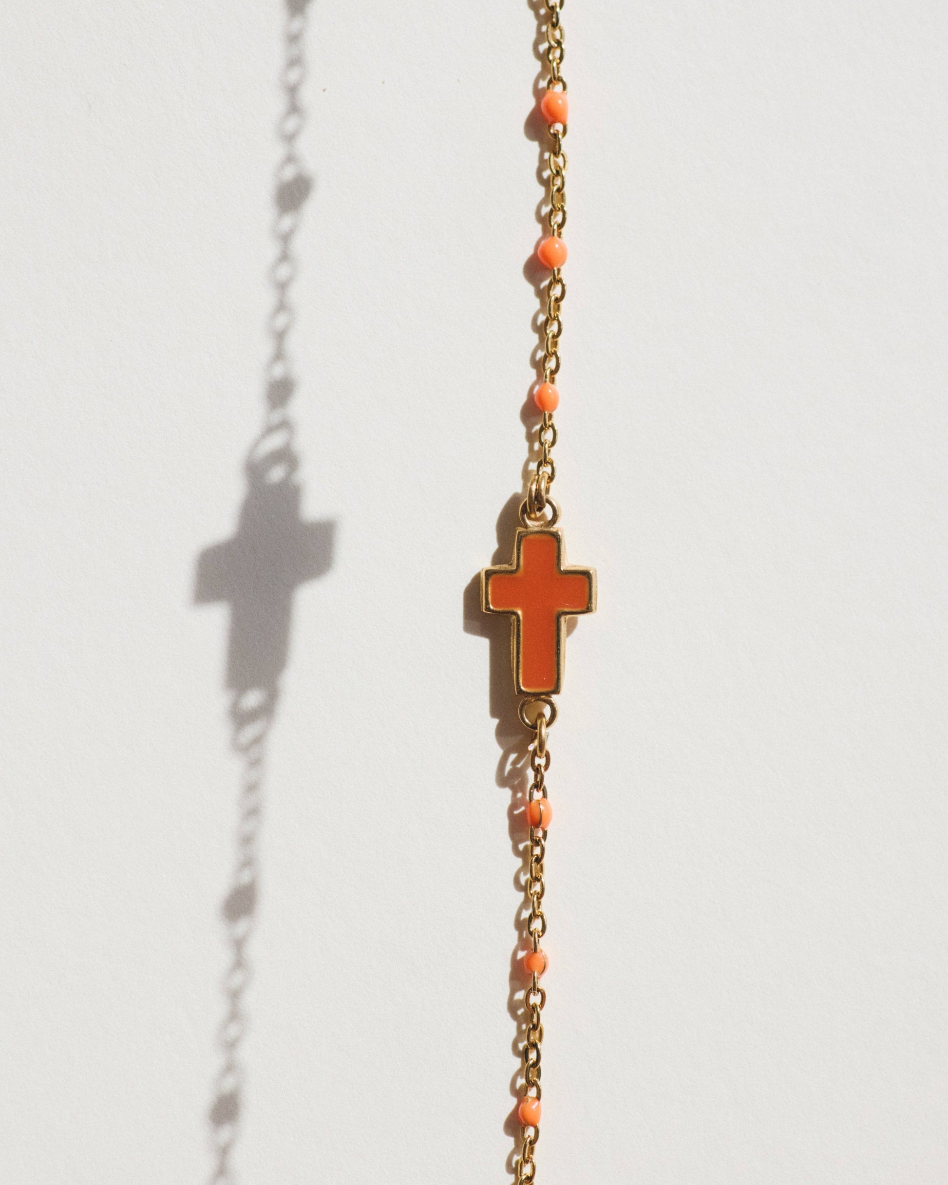 Bracelet Cruz Castelo — Orange