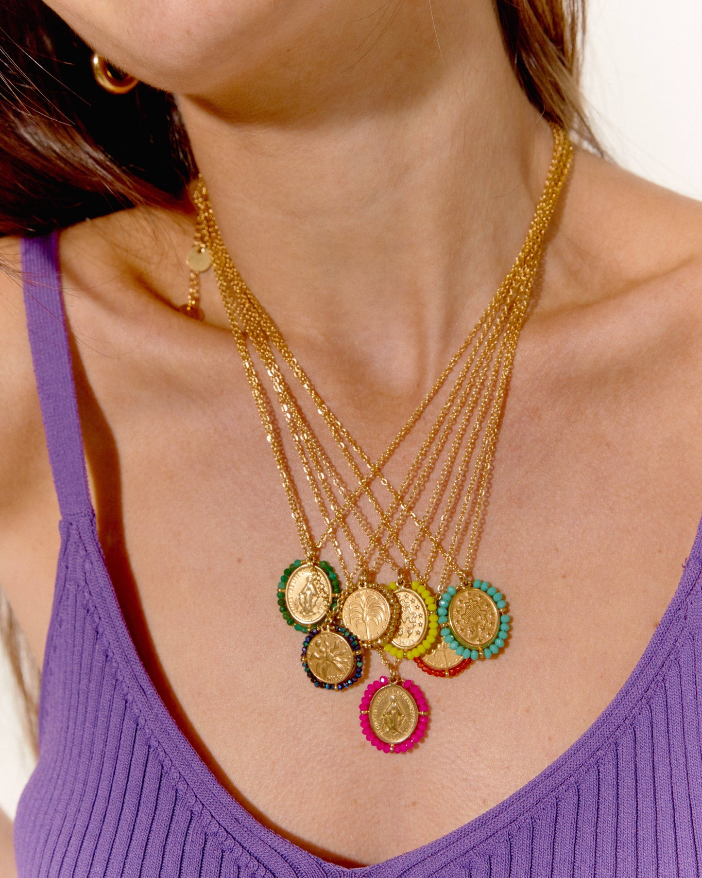 Santa Maria — Necklace Red