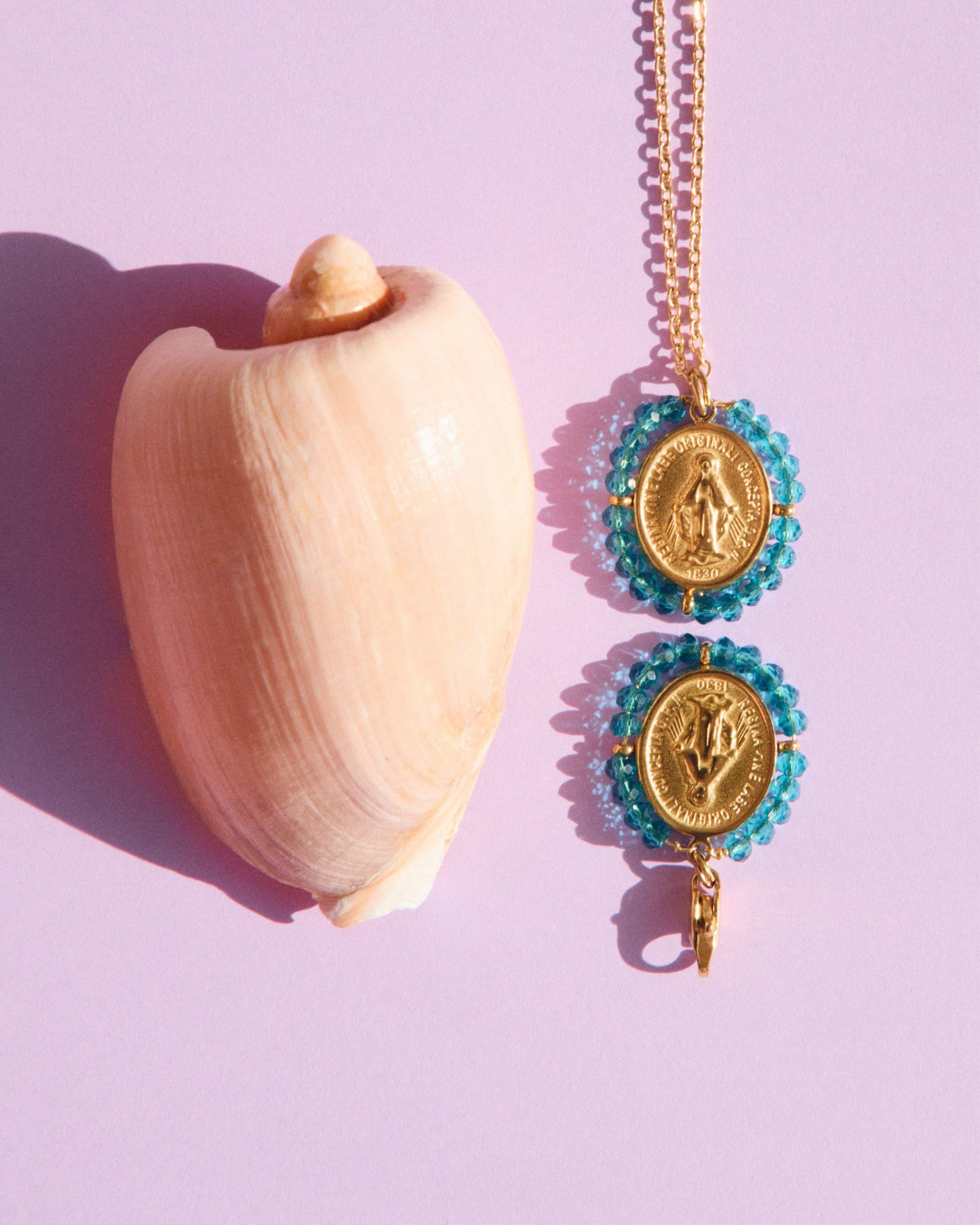 Santa Maria — Charm Cerulean Blue