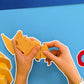 페이퍼크래프트 크루아상 – 3D 페이퍼푸드 기념품