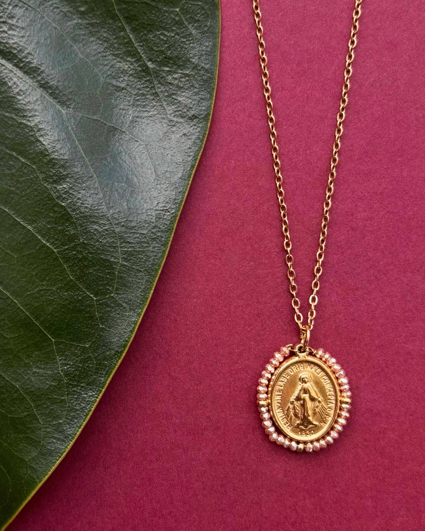 Santa Maria — Necklace Shiny Peach