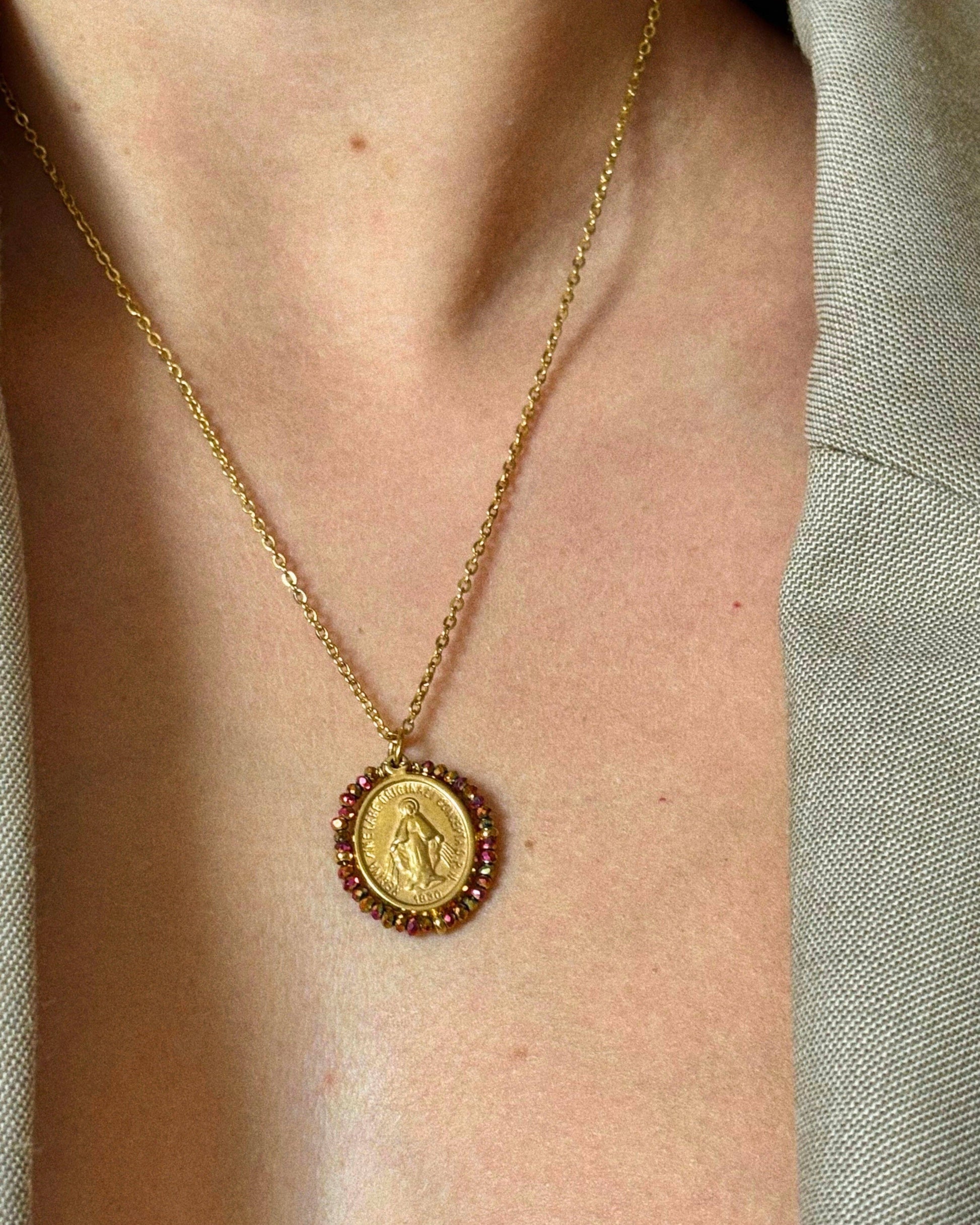 Santa Maria — Necklace Shiny Ocre