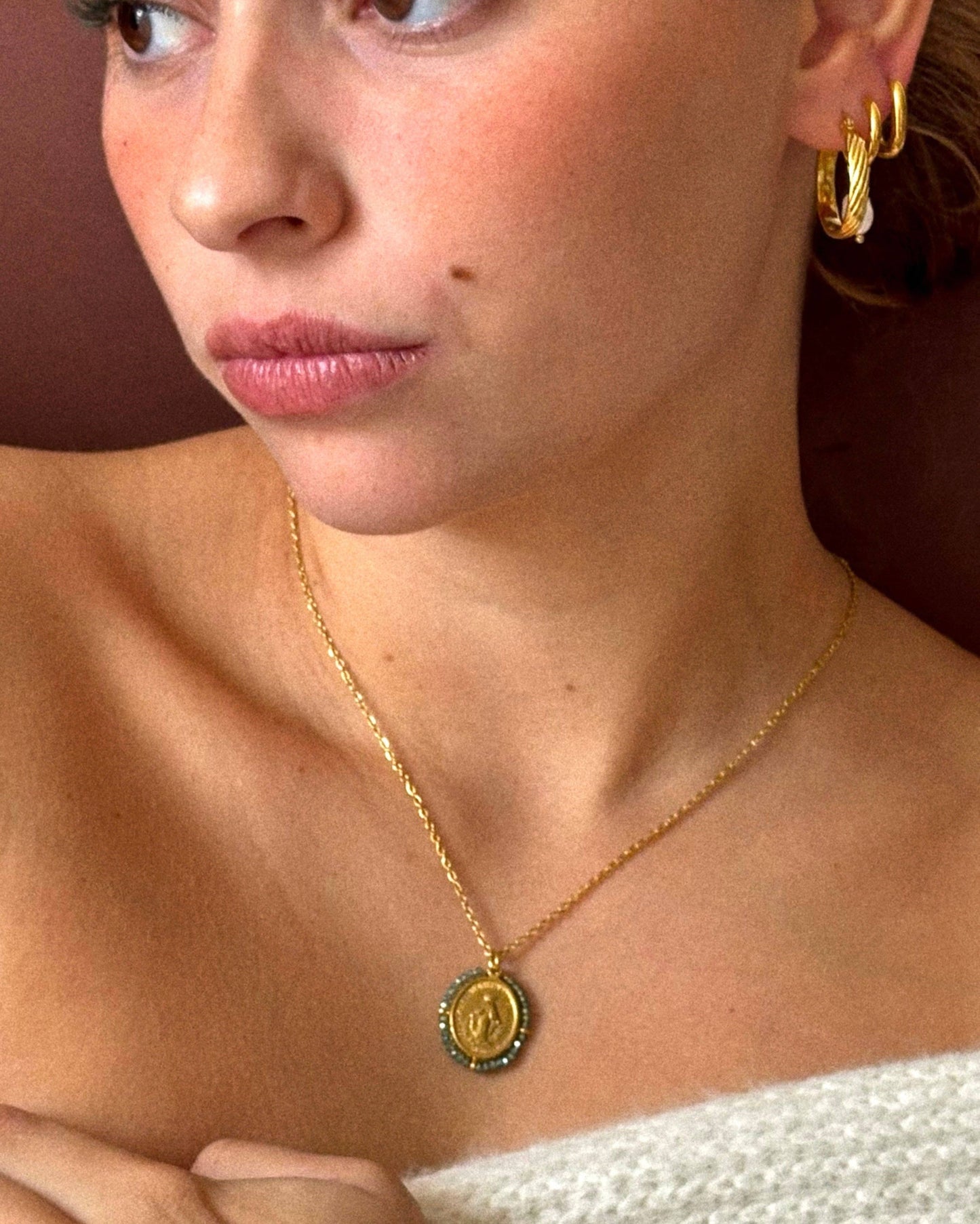 Santa Maria — Necklace Shiny Light Blue
