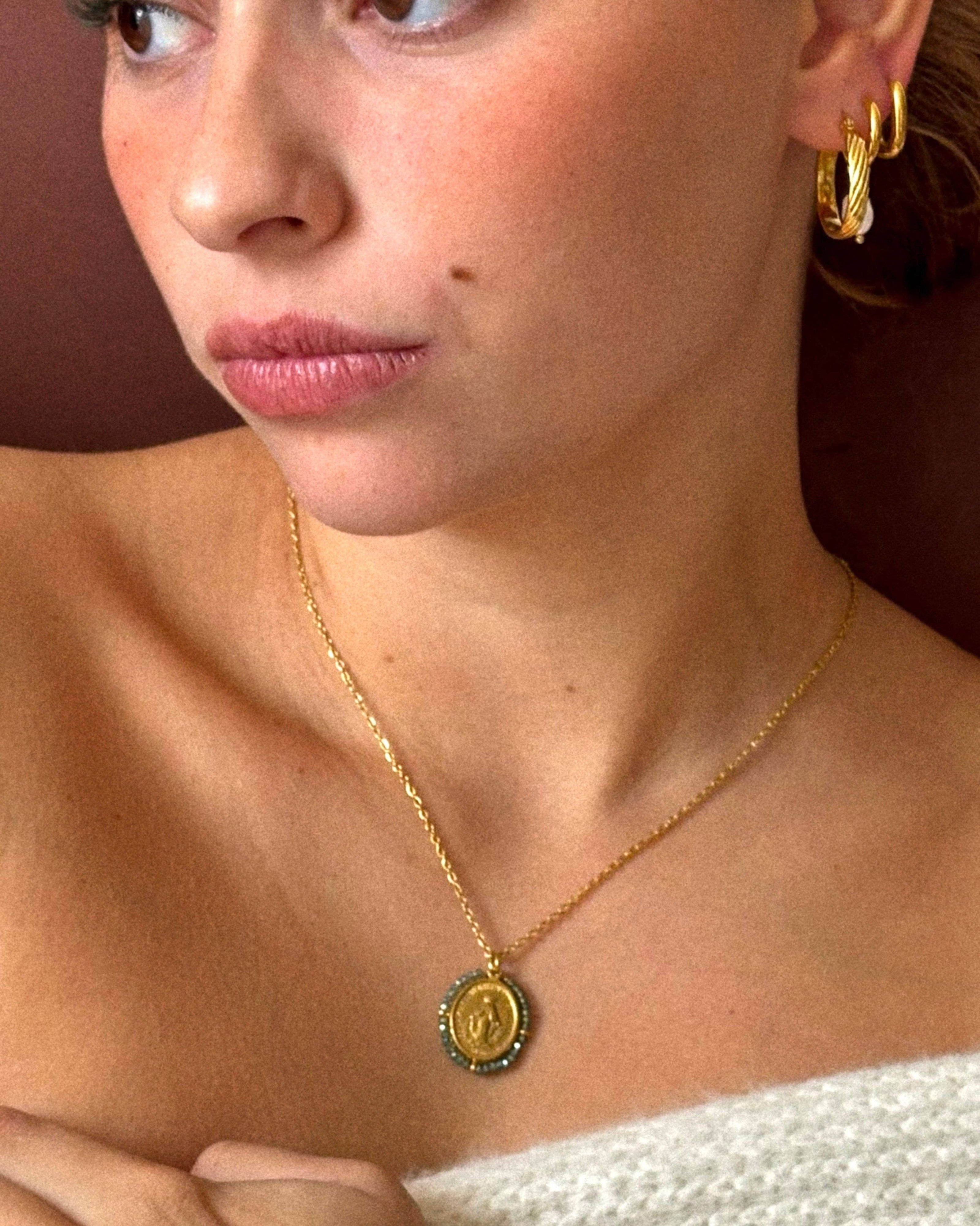 Santa Maria — Necklace Shiny Light Blue