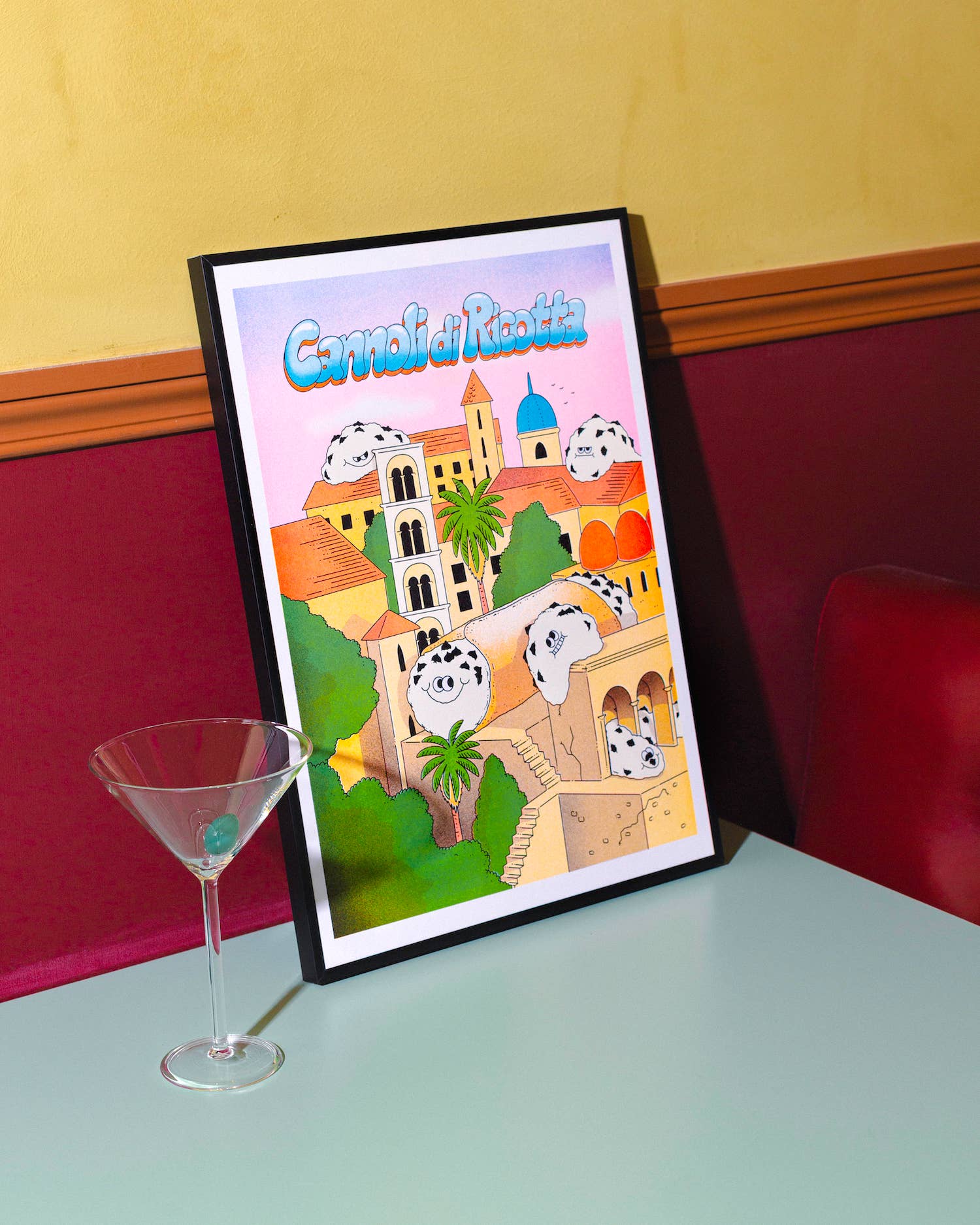 A3 Print - Ricotta Cannoli in Palermo - Lauren Martin