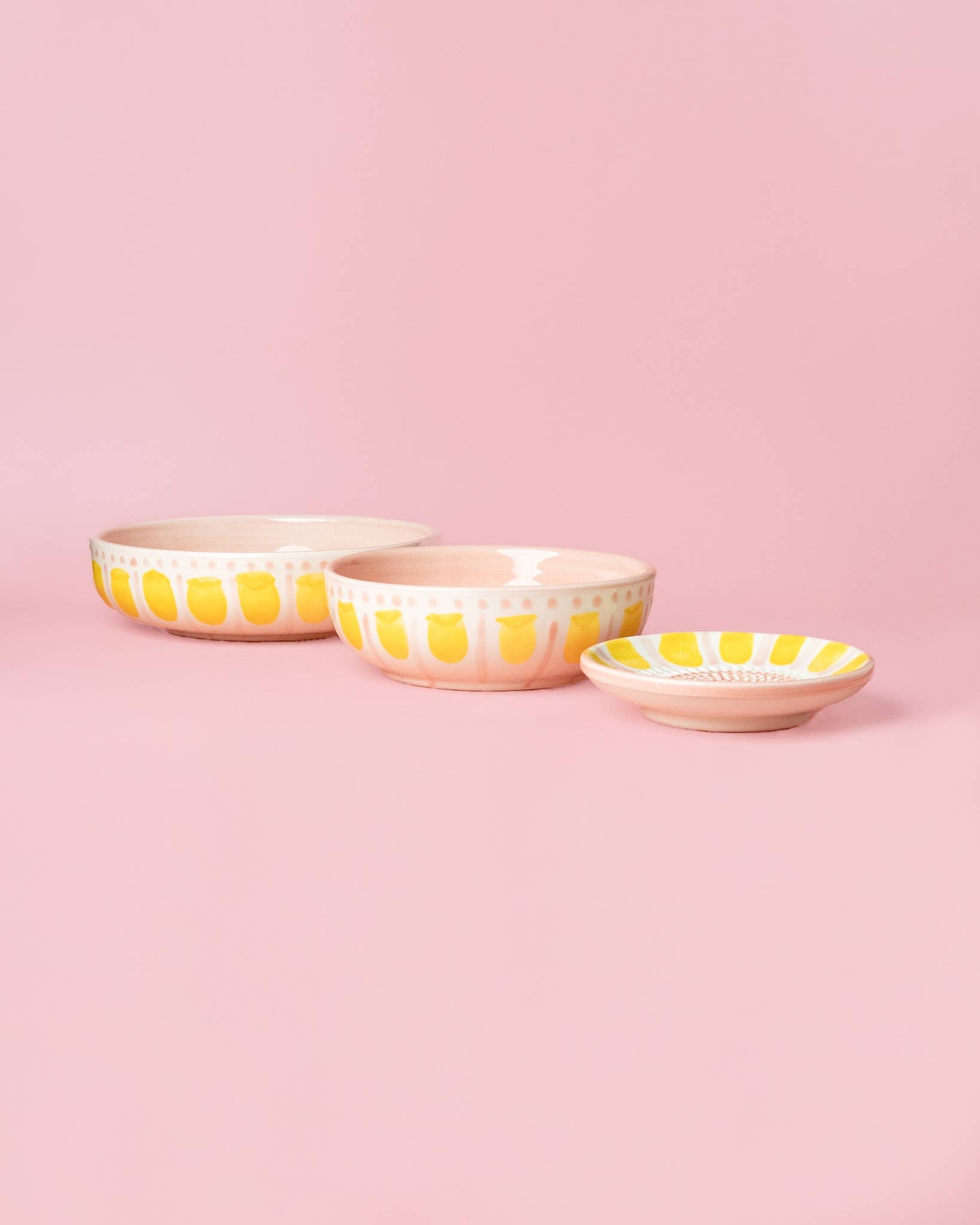 Small Ceramic Garlic Grater Plate — Valentina