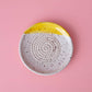 Small Ceramic Garlic Grater Plate — Canela