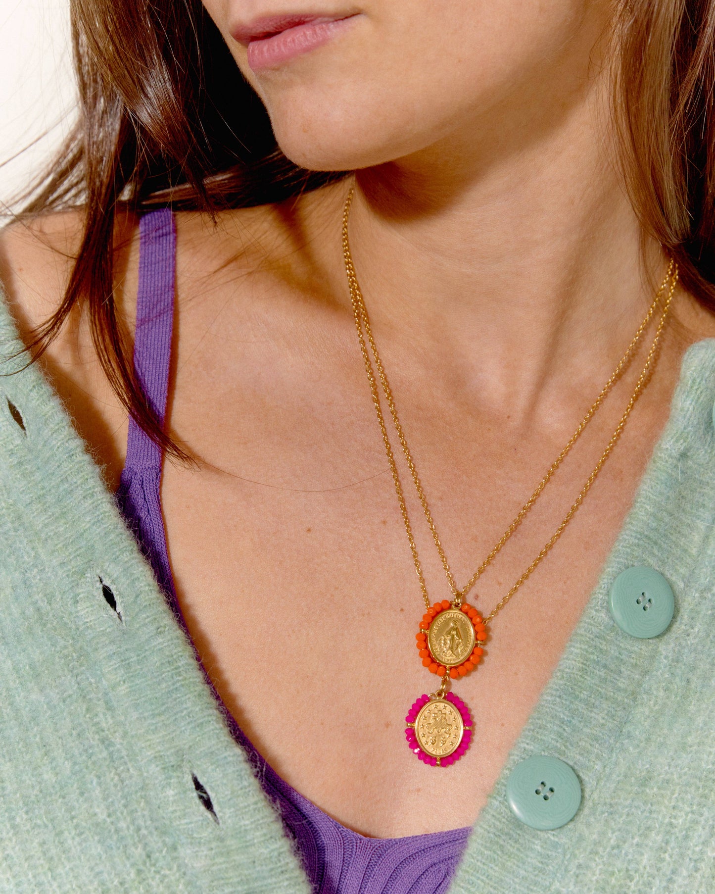 Santa Maria — Necklace Orange