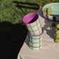 Hand-Painted Ceramic Cup — Esmeralda
