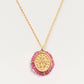 Santa Maria — Necklace Grenat