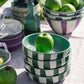 Large Ceramic Garlic Grater Plate — Jade