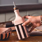 Ceramic Olive Oil Dispenser 475 ml — Chocolate