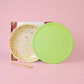 Ceramic Garlic Grater Set with Lid & Spoon