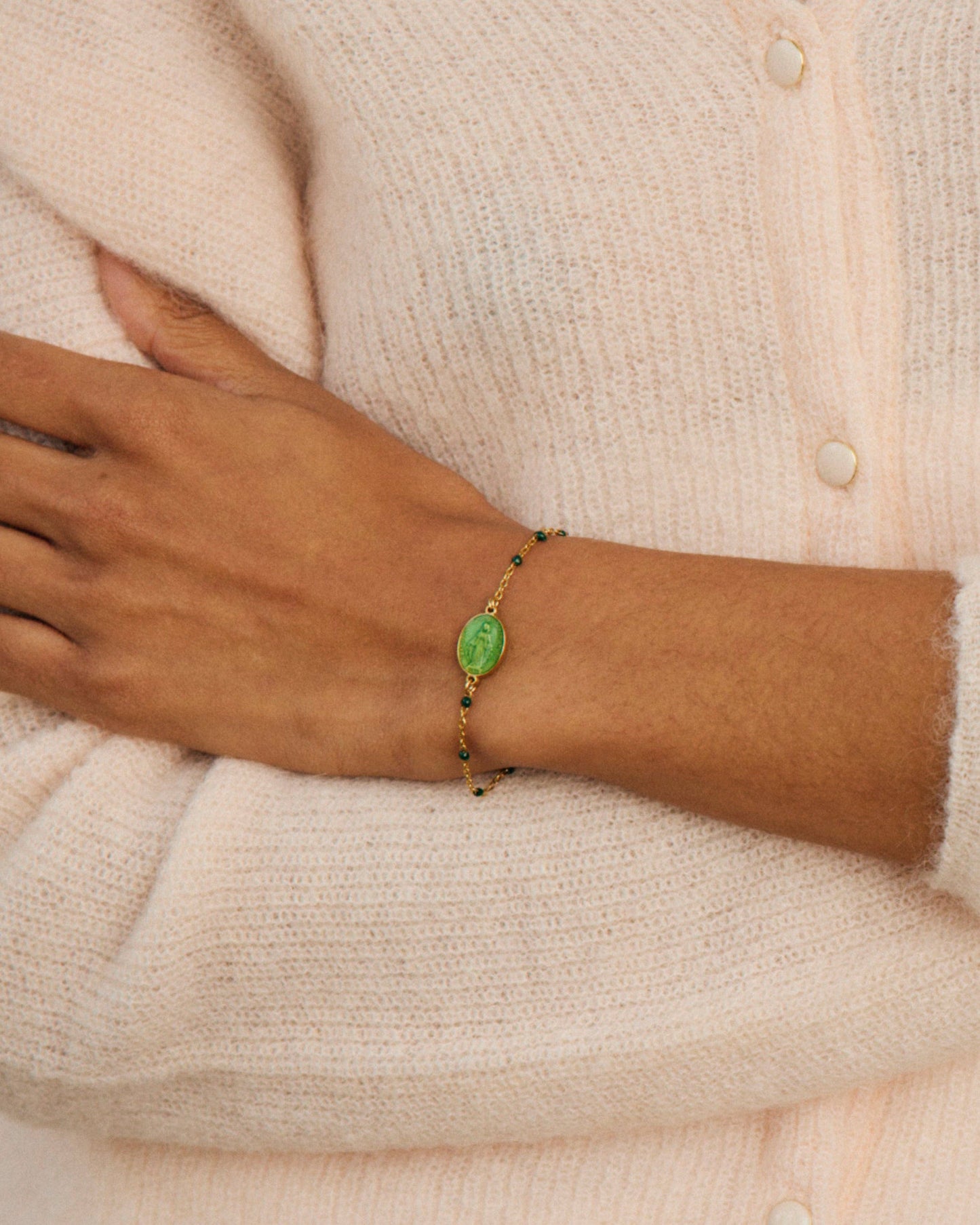 Santa Maria — Bracelet Forest Green