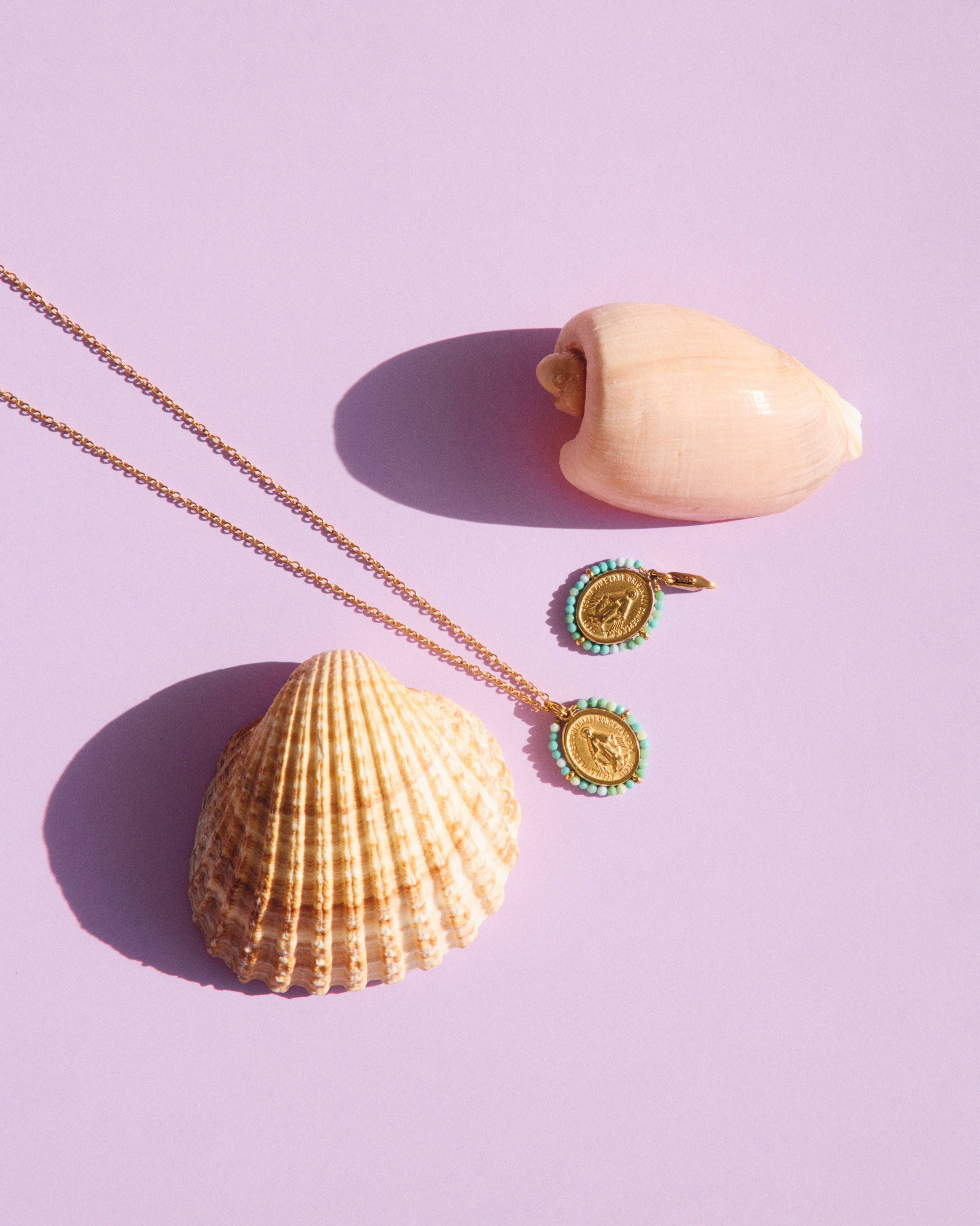 Santa Maria — Necklace Mix Blue