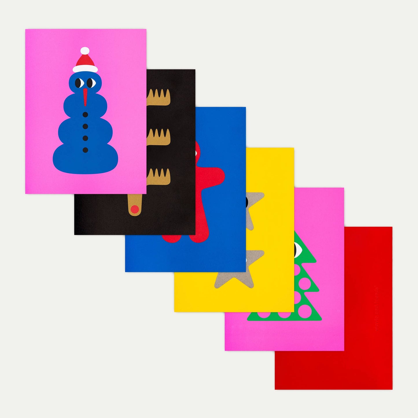 Christmas Cards - set of 6 Designs