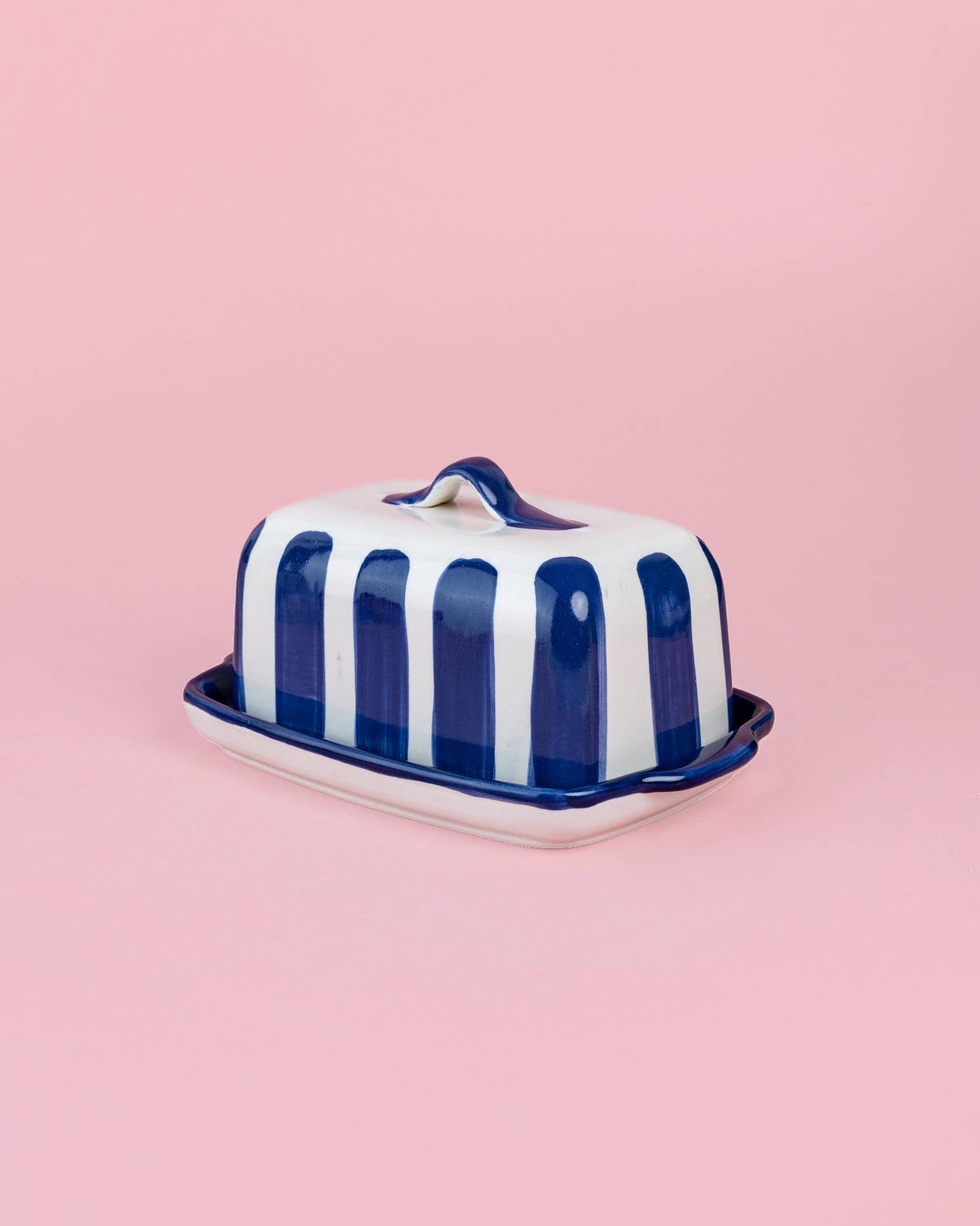 Ceramic Butter Dish — Costa Azul