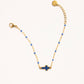 Bracelet Cruz Castelo — Azul