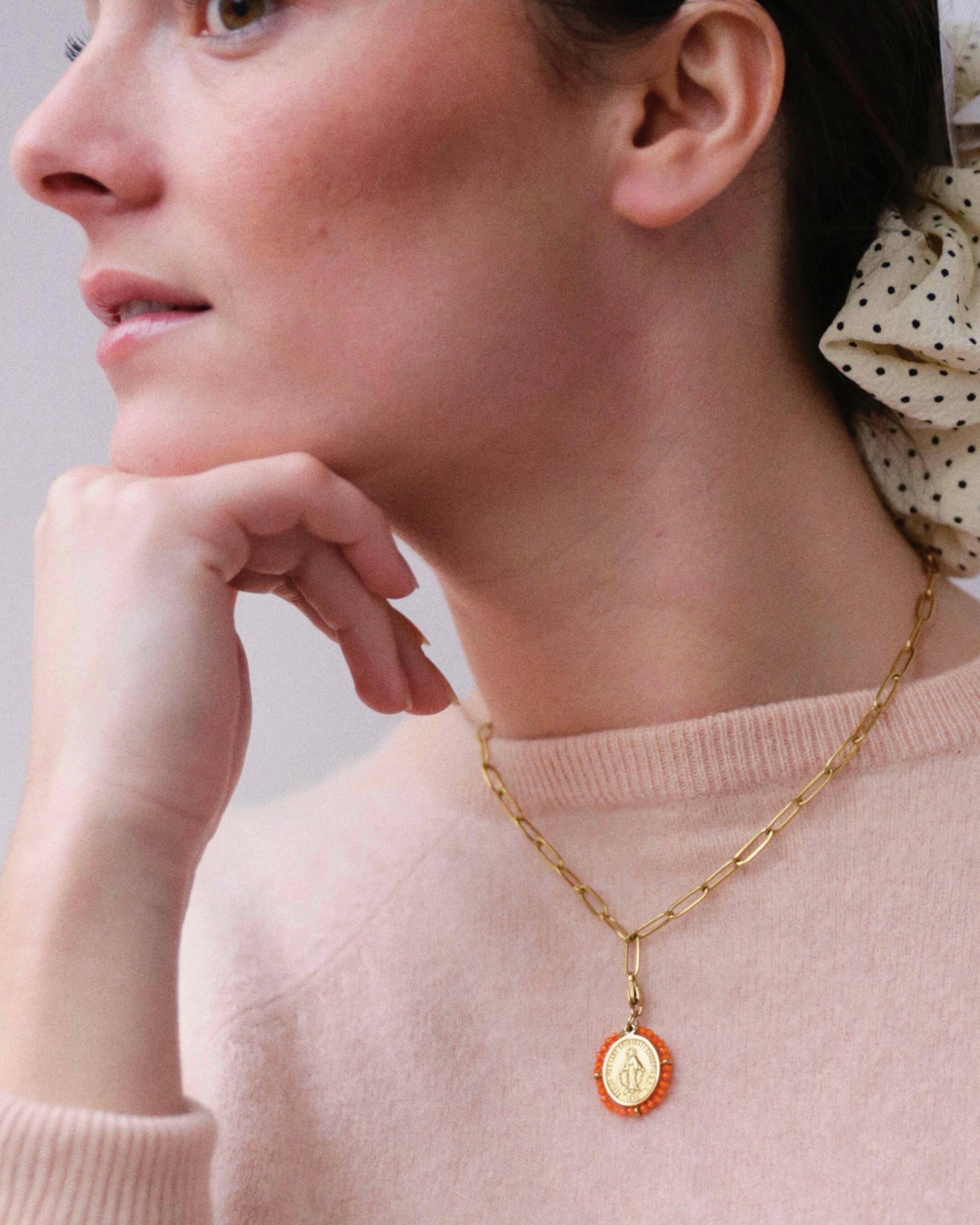 Santa Maria Precious — Charm Orange