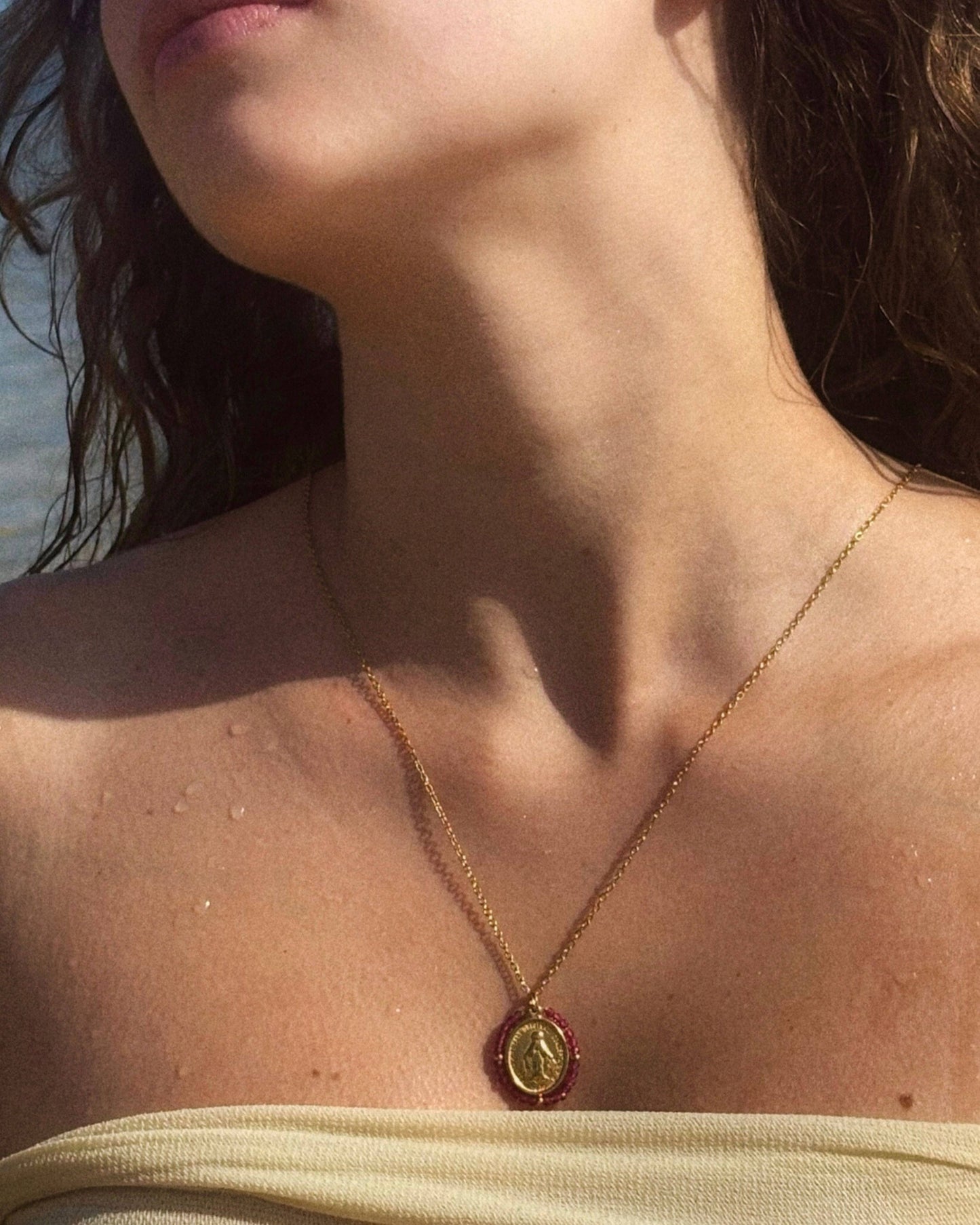 Santa Maria — Necklace Grenat