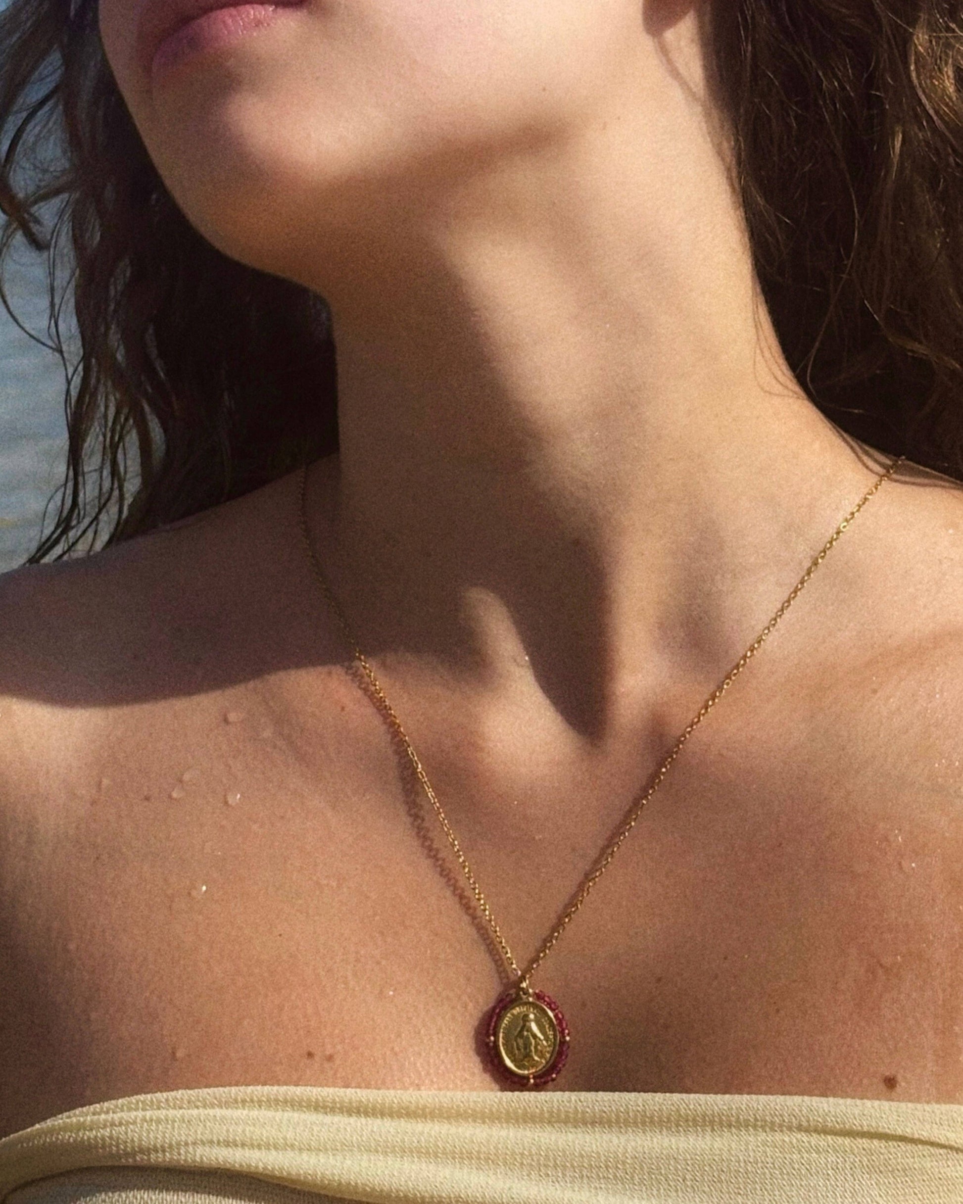 Santa Maria — Necklace Grenat