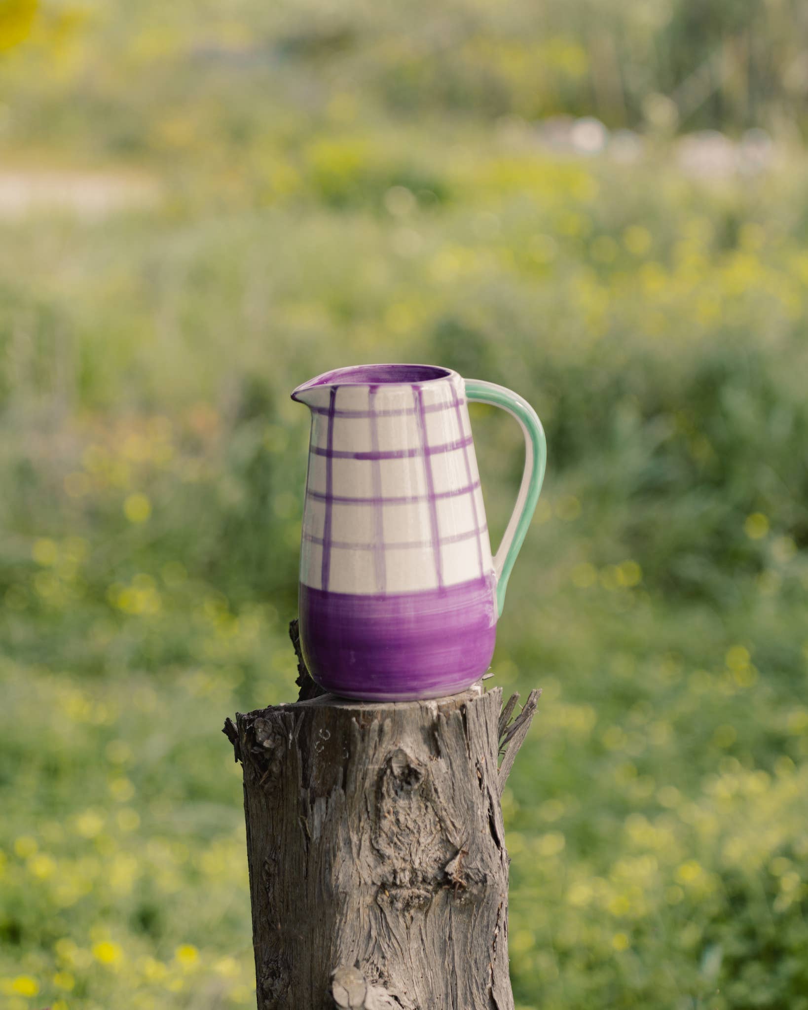 Ceramic Pitcher 21 cm — Esmeralda