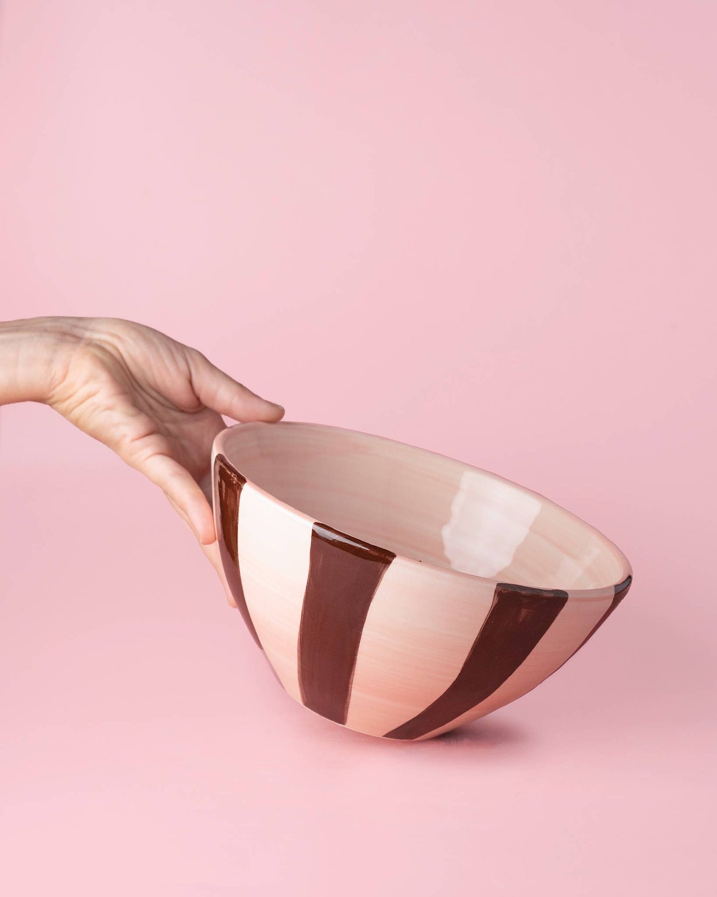 Ceramic Serving Bowl 1.5 L — Chocolate