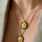 Santa Maria — Necklace Shiny Ocre