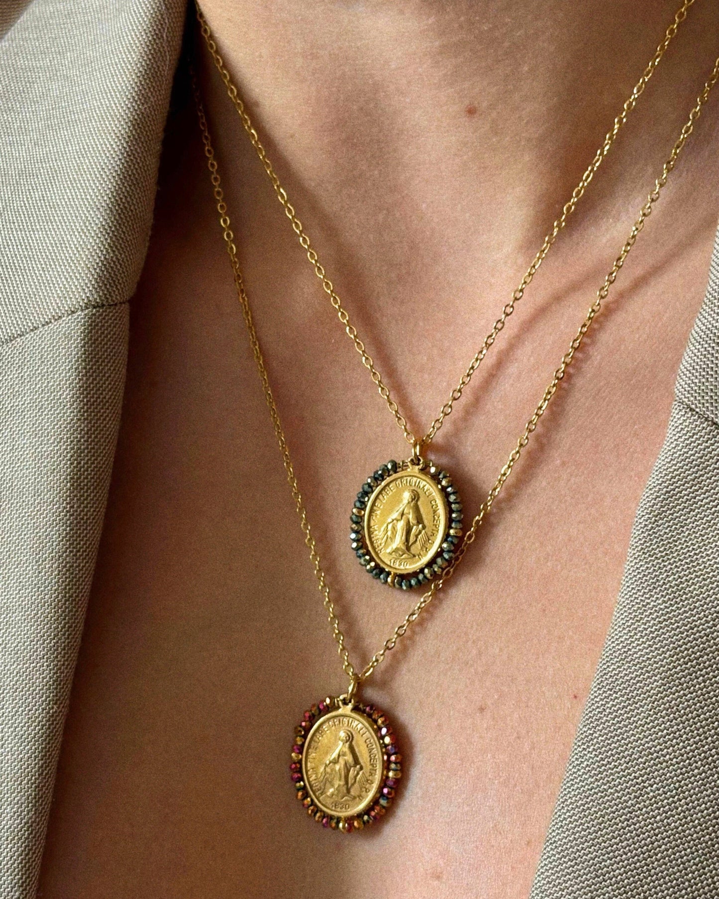 Santa Maria — Necklace Shiny Ocre
