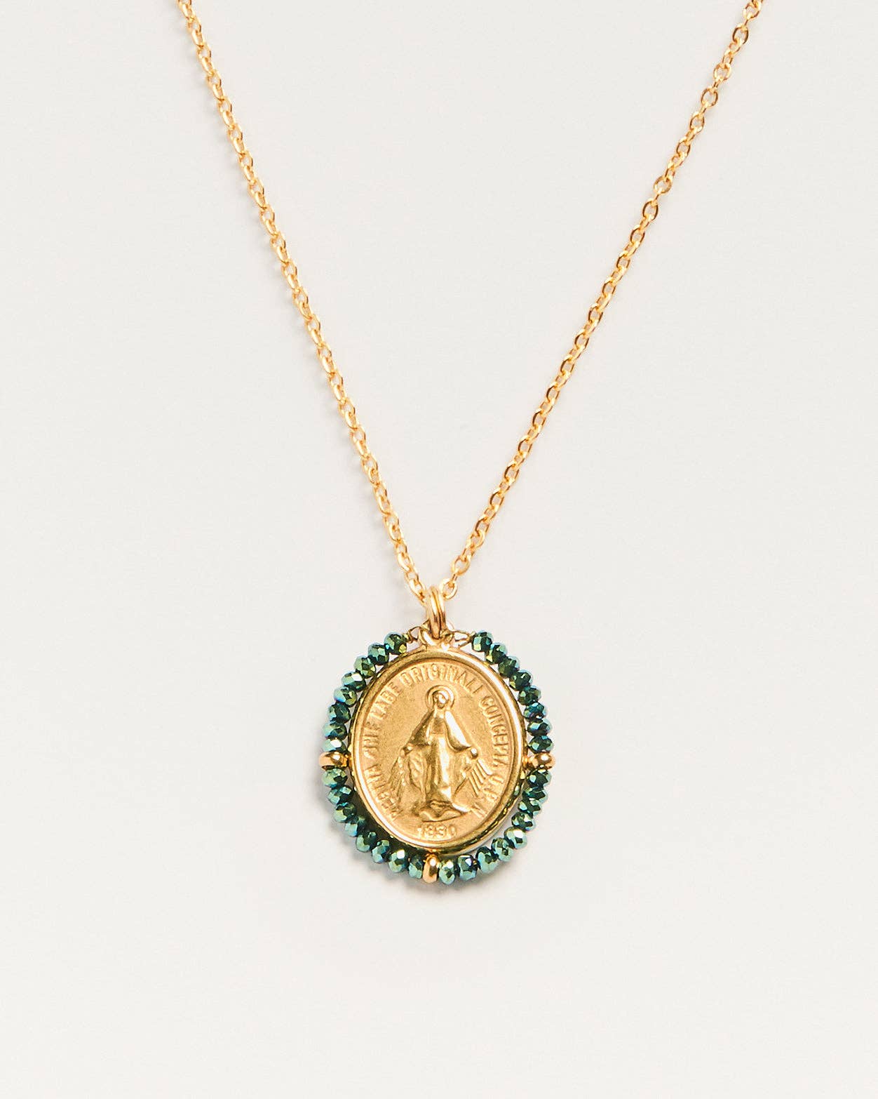 Santa Maria — Necklace Shiny Azul