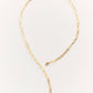Juliet Y — Long golden chain necklace