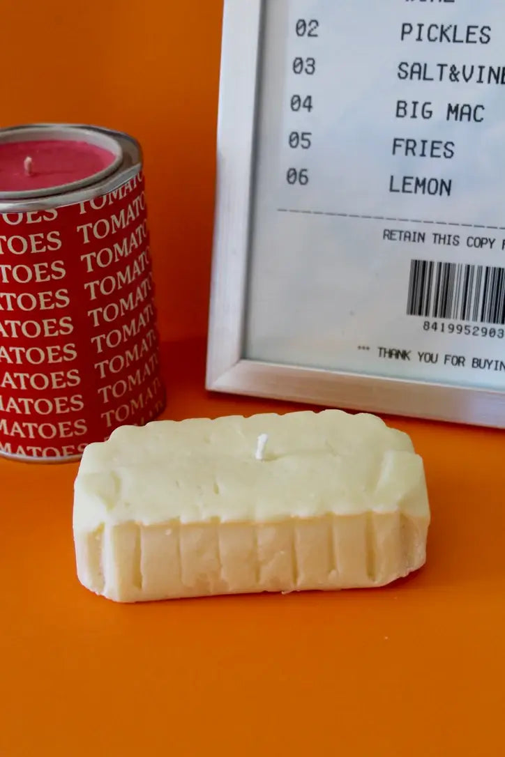 Bougie Décorative Beurre Salé