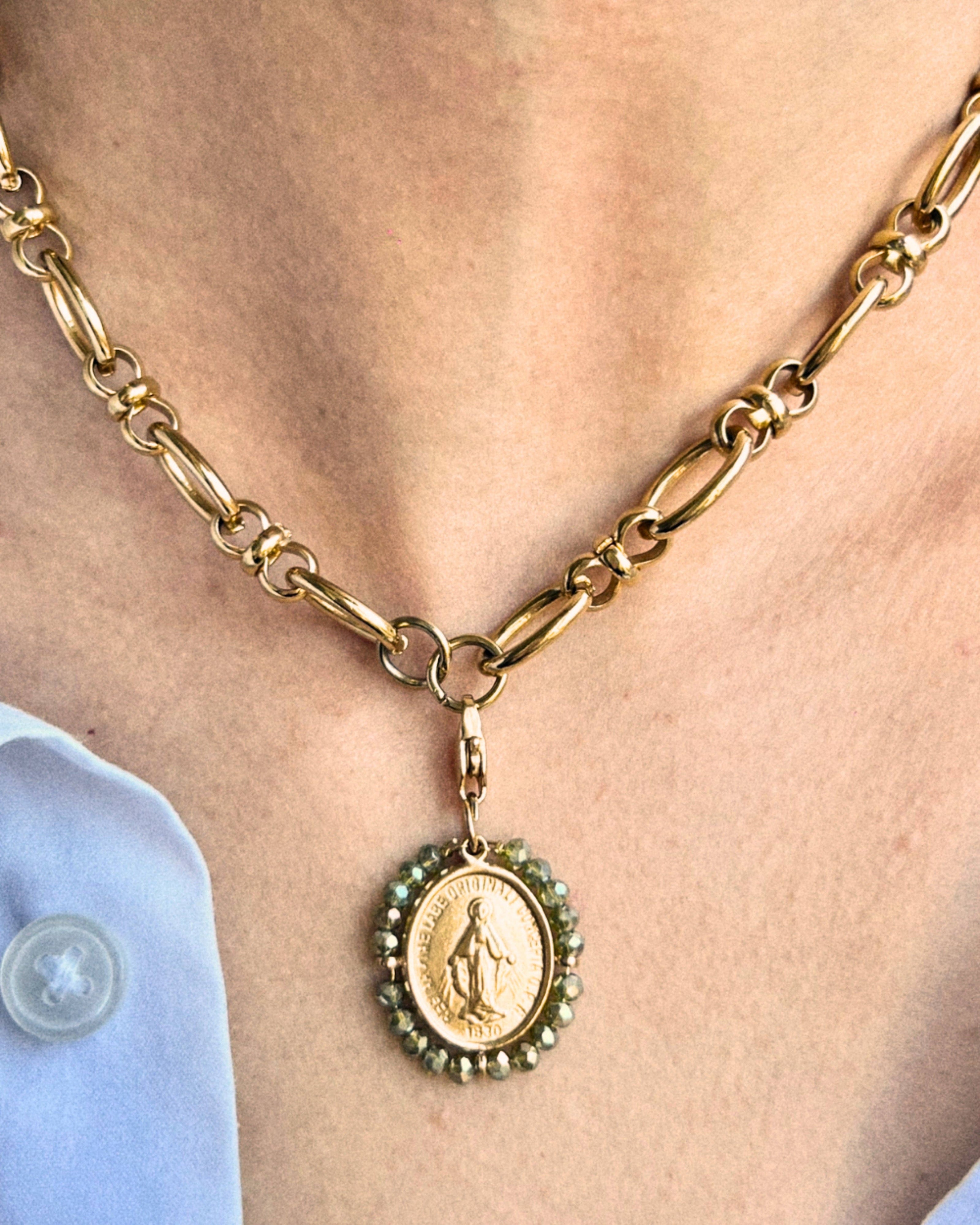 Santa Maria — Charm Shiny Green