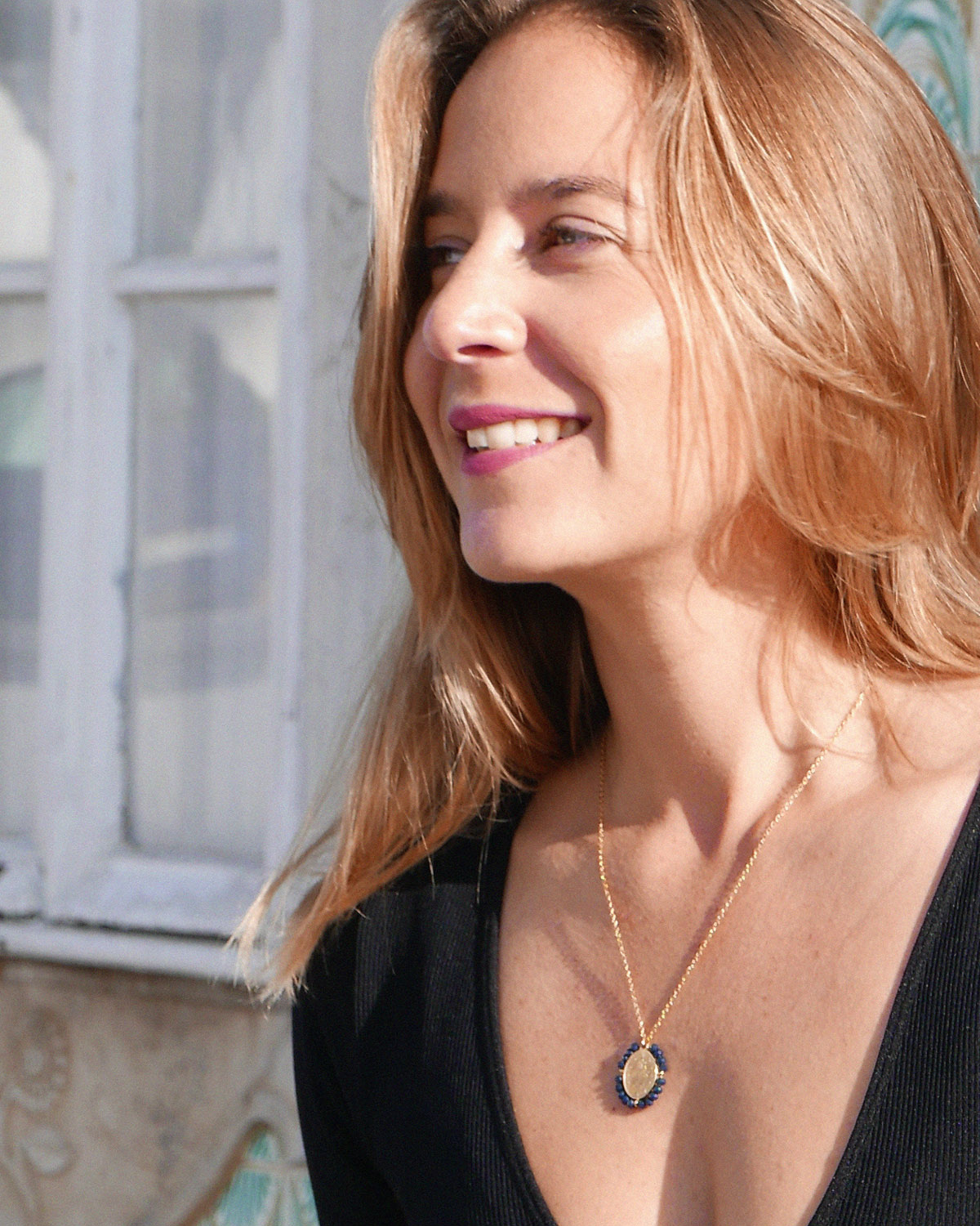 Santa Maria — Necklace Midnight Blue