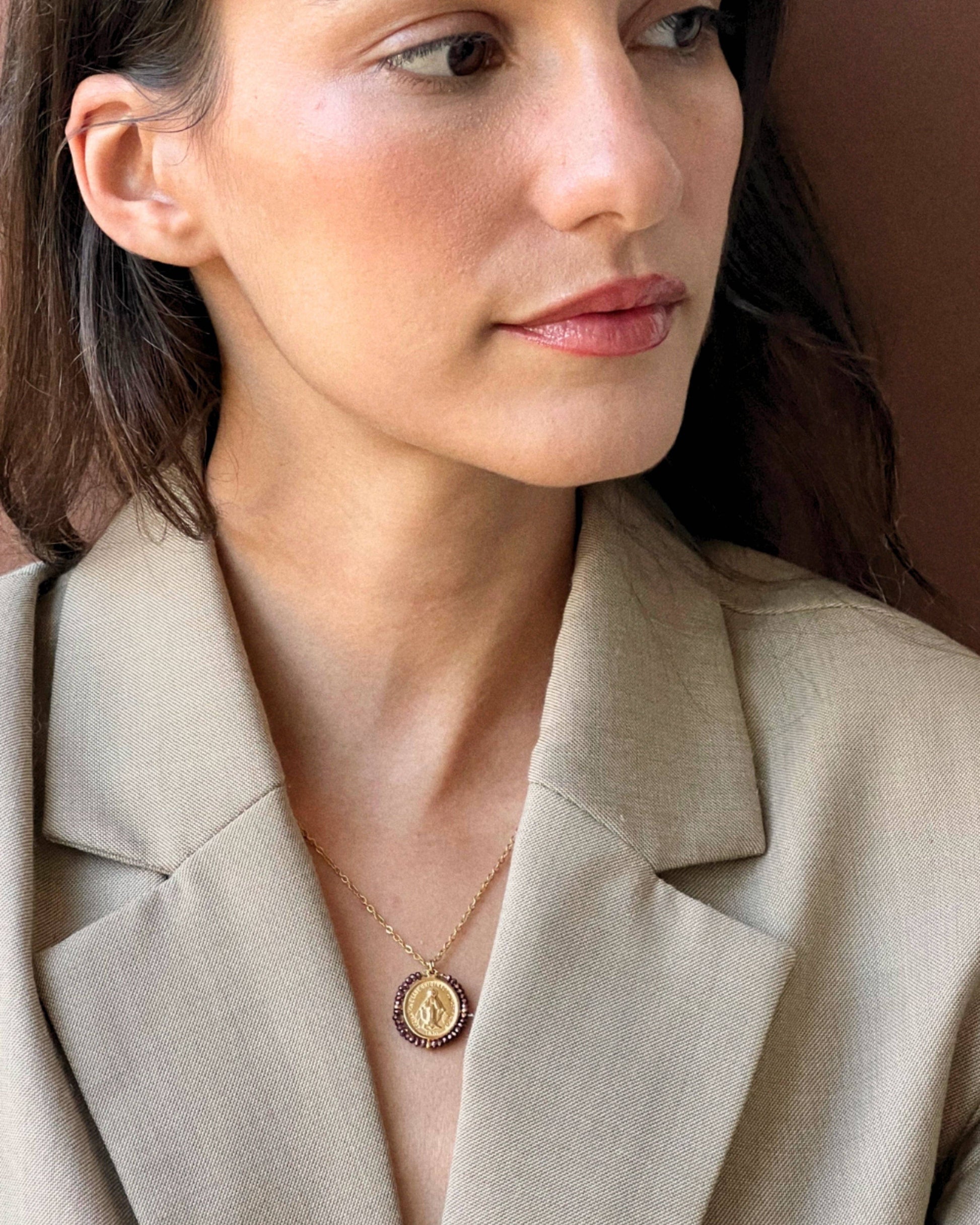 Santa Maria — Necklace Shiny Bronze