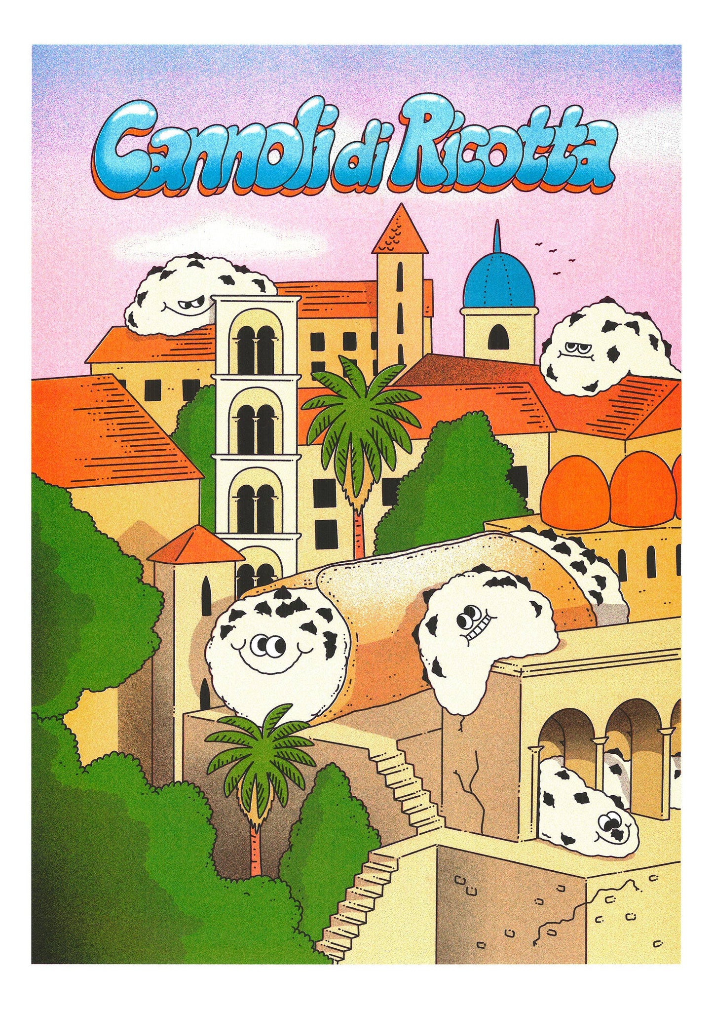 A3 Print - Ricotta Cannoli in Palermo - Lauren Martin