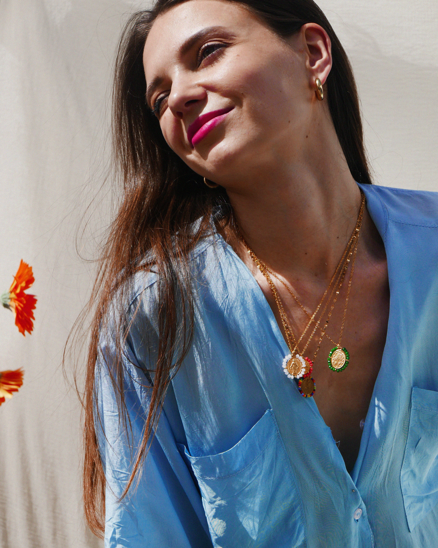 Santa Maria — Necklace Misty Pink
