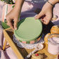 Medium Ceramic Garlic Grater Plate — Elizabeth