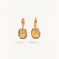 Santa Maria Hoops Earrings — Silver