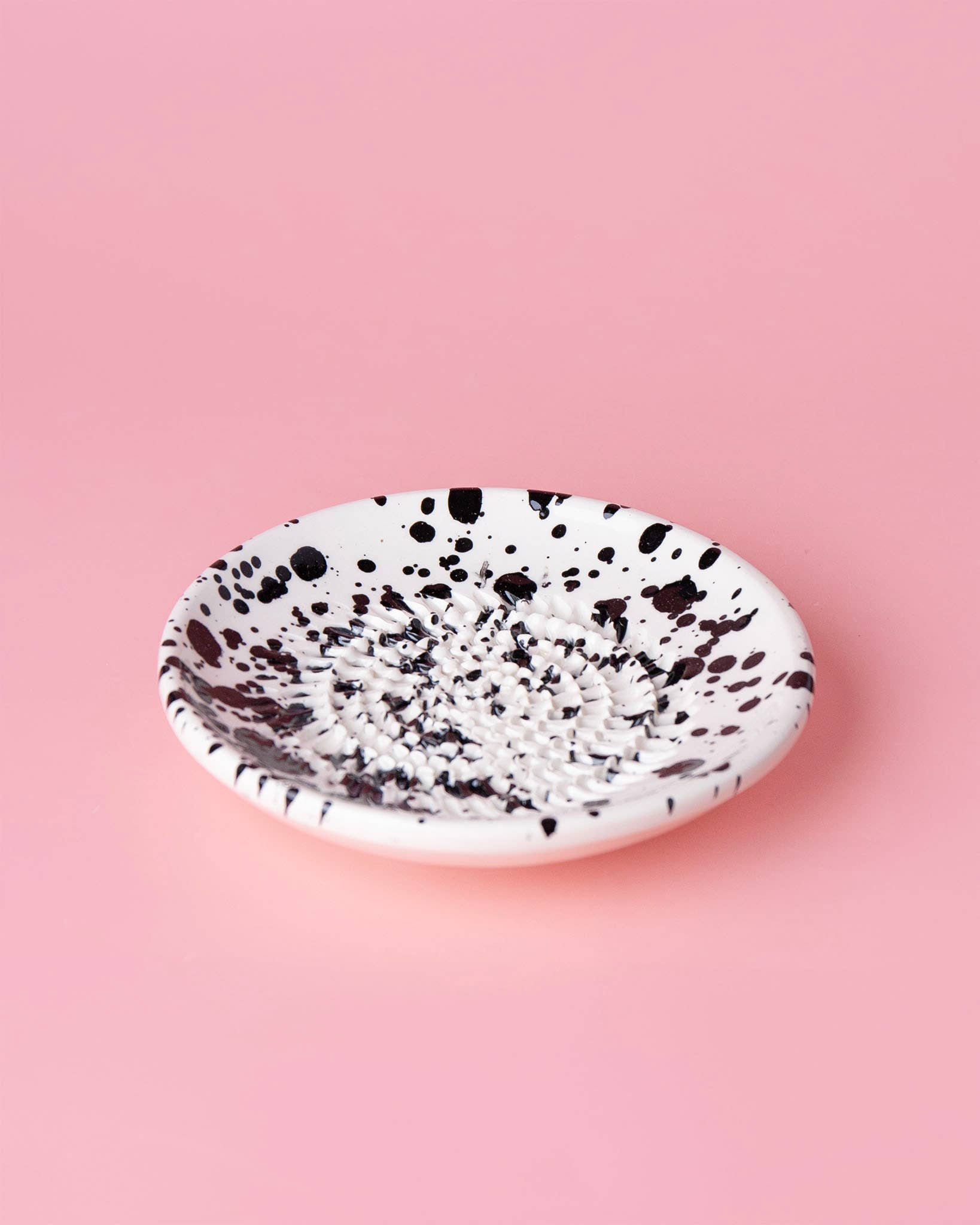 Small Ceramic Garlic Grater Plate — Galaxia