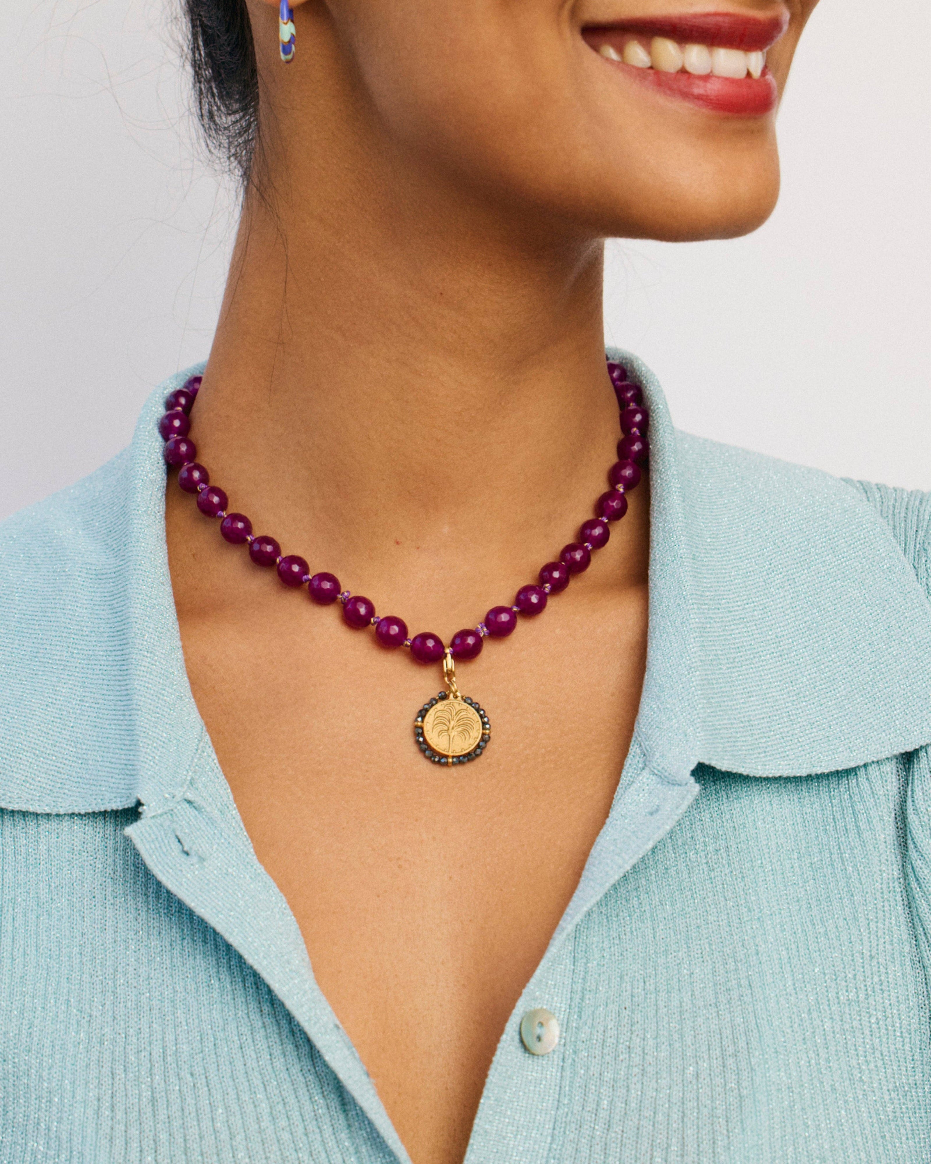 Barbara — Choker & Charm Set