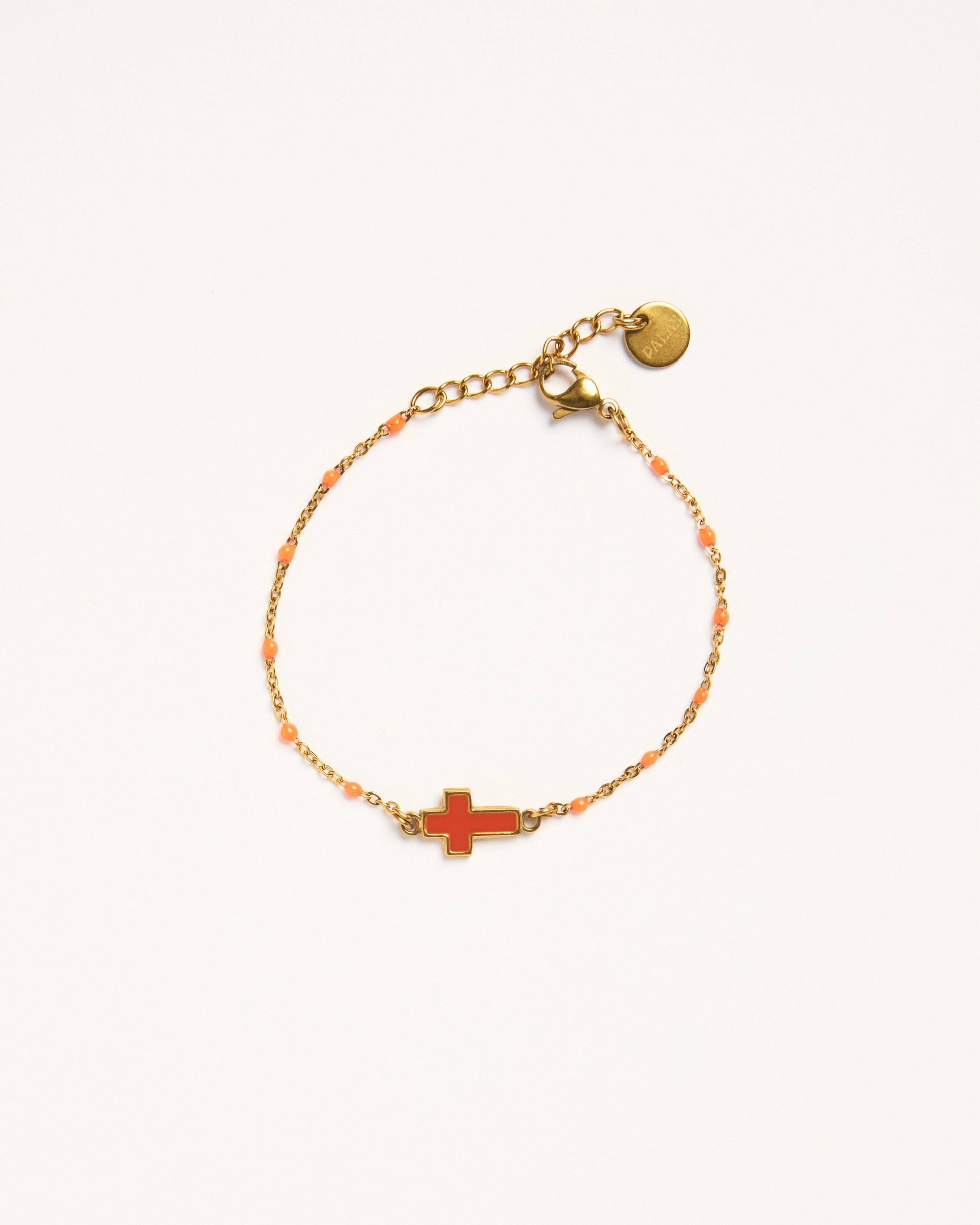 Bracelet Cruz Castelo — Orange
