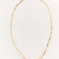 Juliet Y — Long golden chain necklace