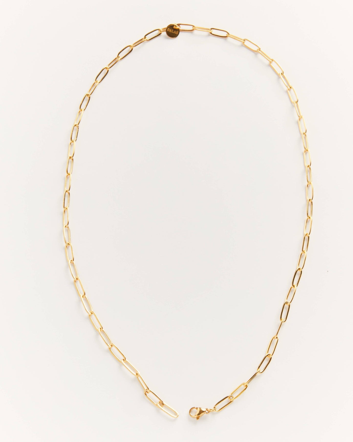 Juliet Y — Long golden chain necklace