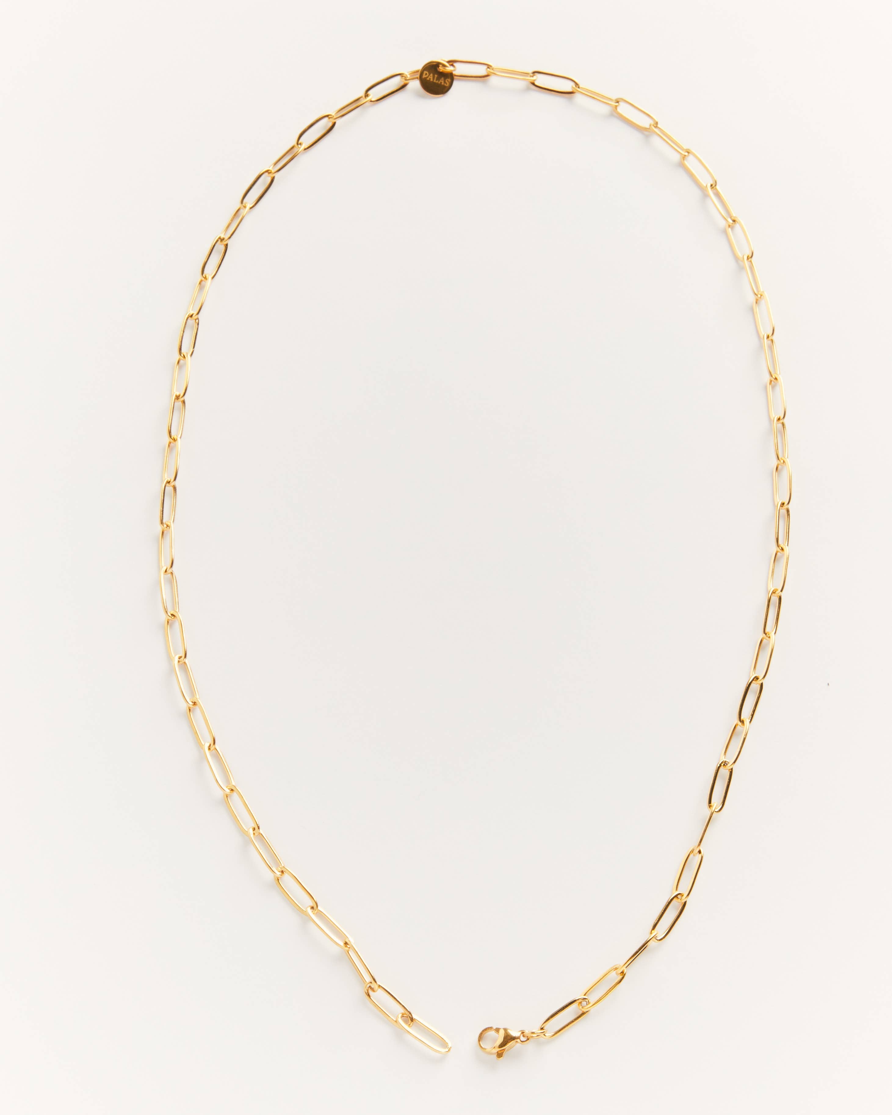 Juliet Y — Long golden chain necklace